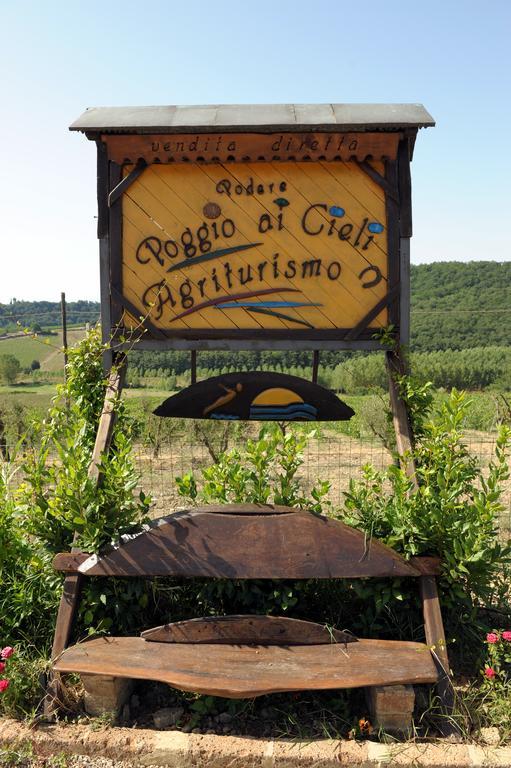 Agriturismo Podere Poggio Ai Cieli サン・ジミニャーノ エクステリア 写真